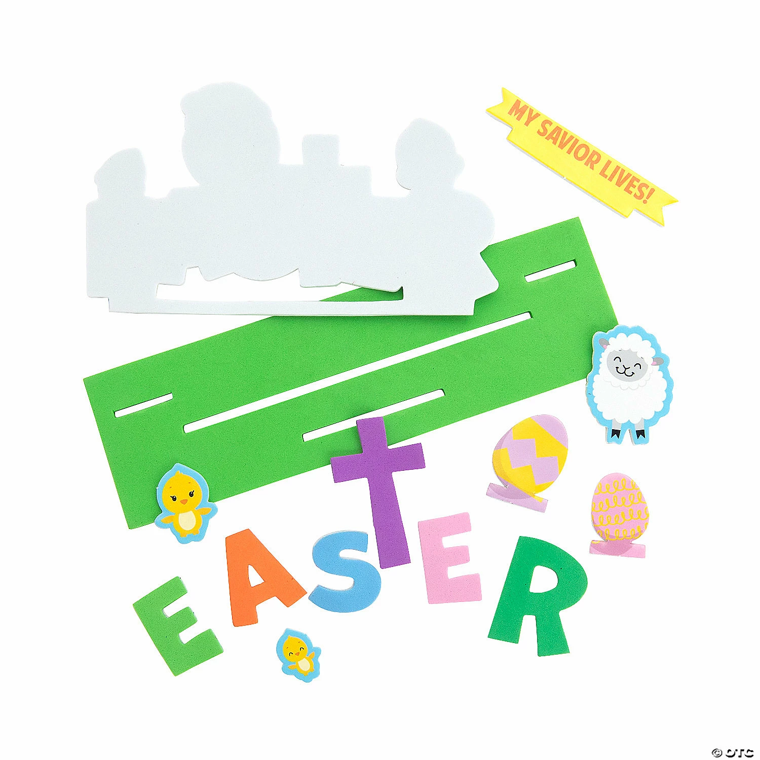 Coupon π€© 3D Easter Stand-Up with Cross Craft Kit - Makes 12 π - Image 2
