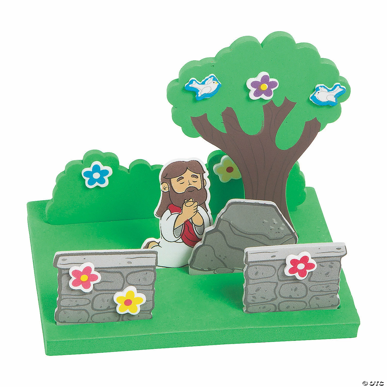 Wholesale ๐งจ 3D Jesus in the Garden Craft Kit - Makes 12 ๐ฅฐ