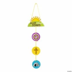 Deals 🔔 A Lot Can Happen in 3 Days Easter Mobile Craft Kit - Makes 12 ⌛