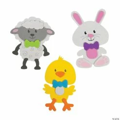 Wholesale 👏 Big Head Easter Magnet Craft Kit - Makes 12 🧨