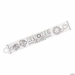 Best Sale 🧨 Bulk Color Your Own He Lives Bracelets - 96 Pc. 😍