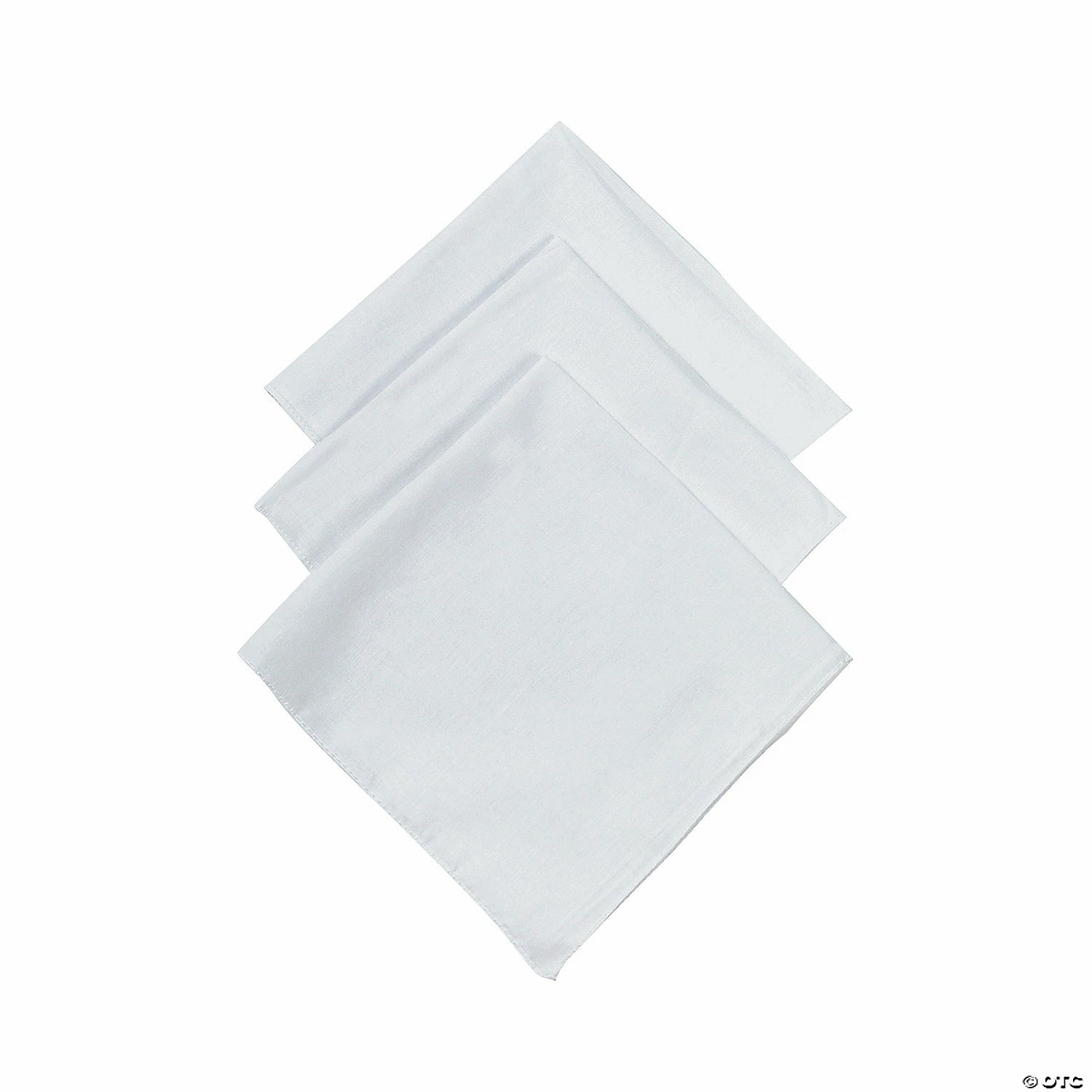 Budget π Bulk DIY White Bandanas - 48 Pc. β€οΈ - Image 2
