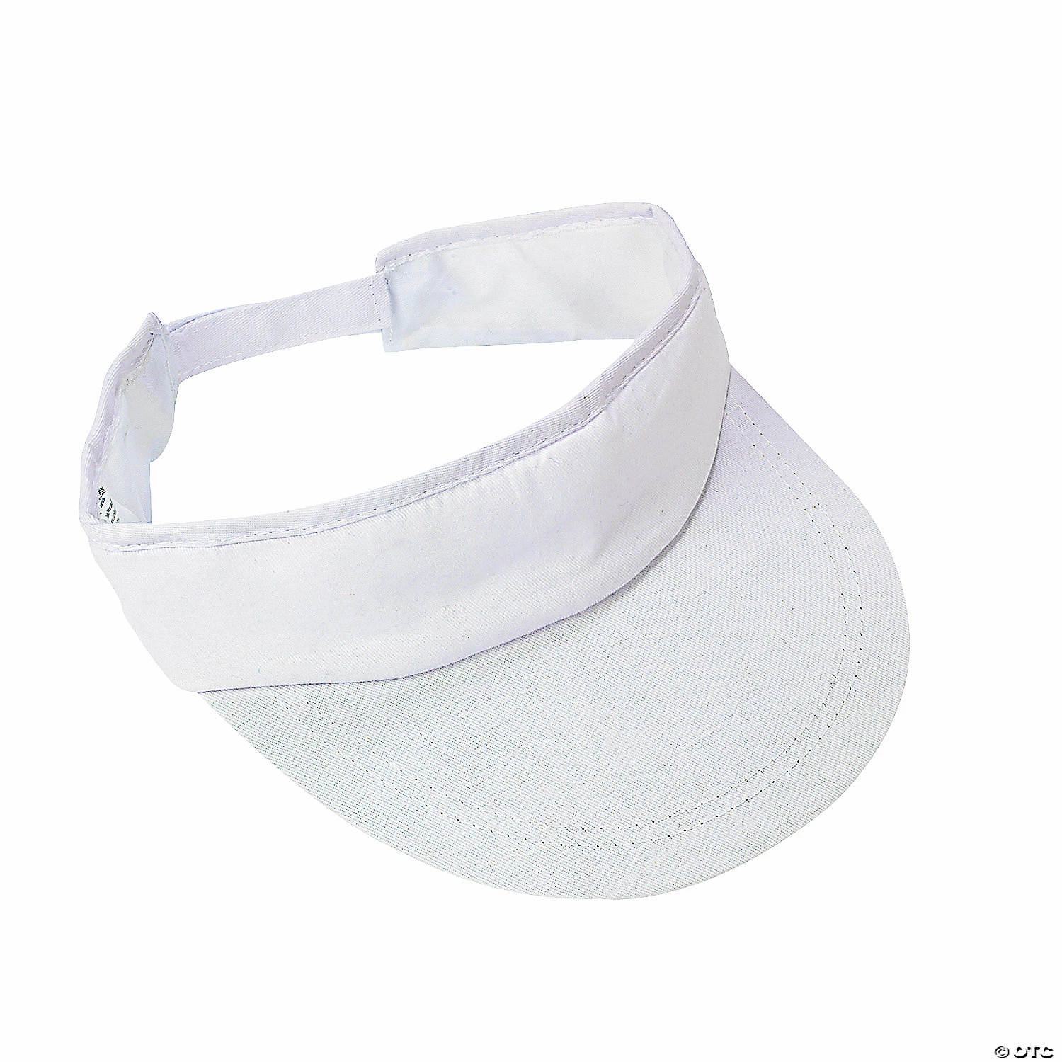 Coupon โค๏ธ Bulk DIY White Cotton Visors - 48 Pc. ๐
