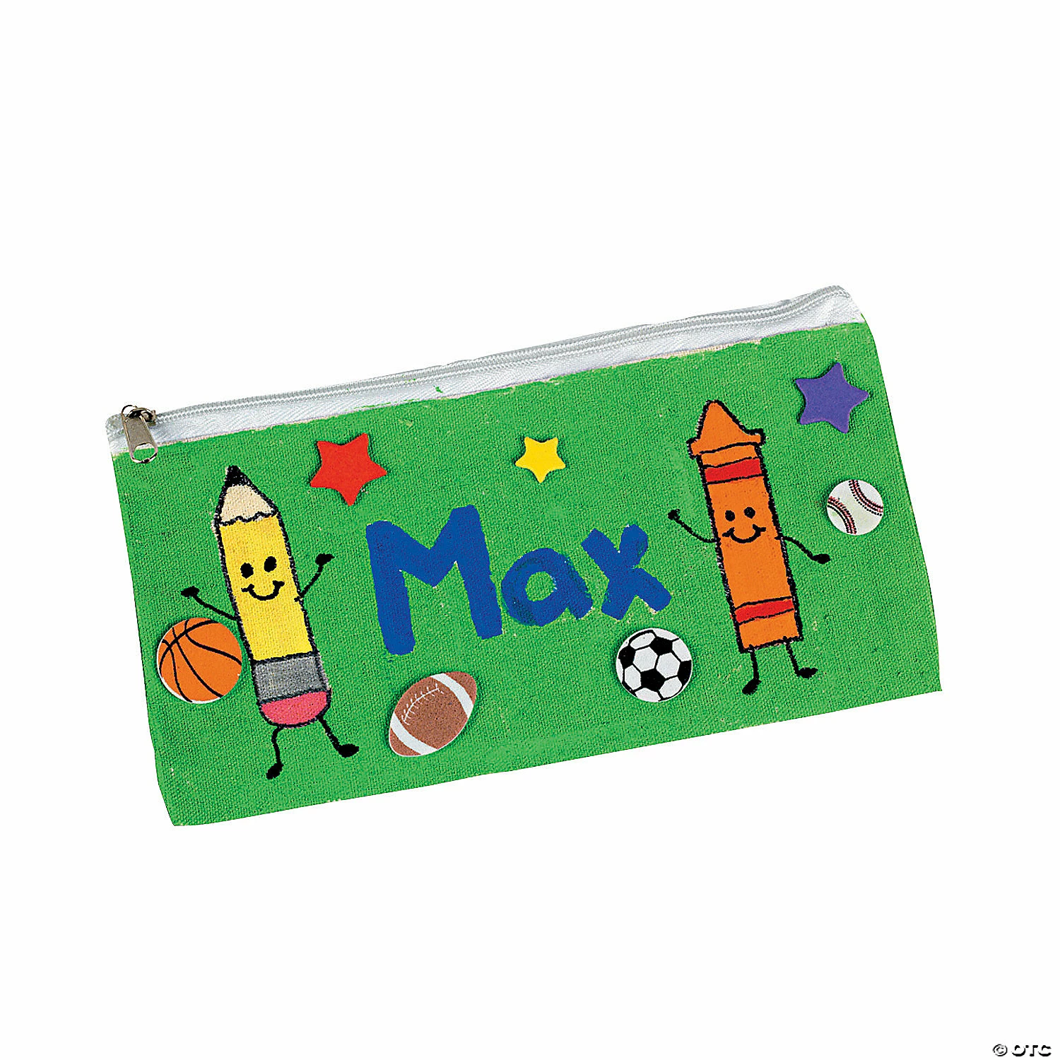Discount 👍 Canvas Pencil Cases - 12 Pc. ❤️