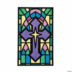 Wholesale 🔔 Color Your Own Cross Fuzzy Pictures - 12 Pc. 🌟