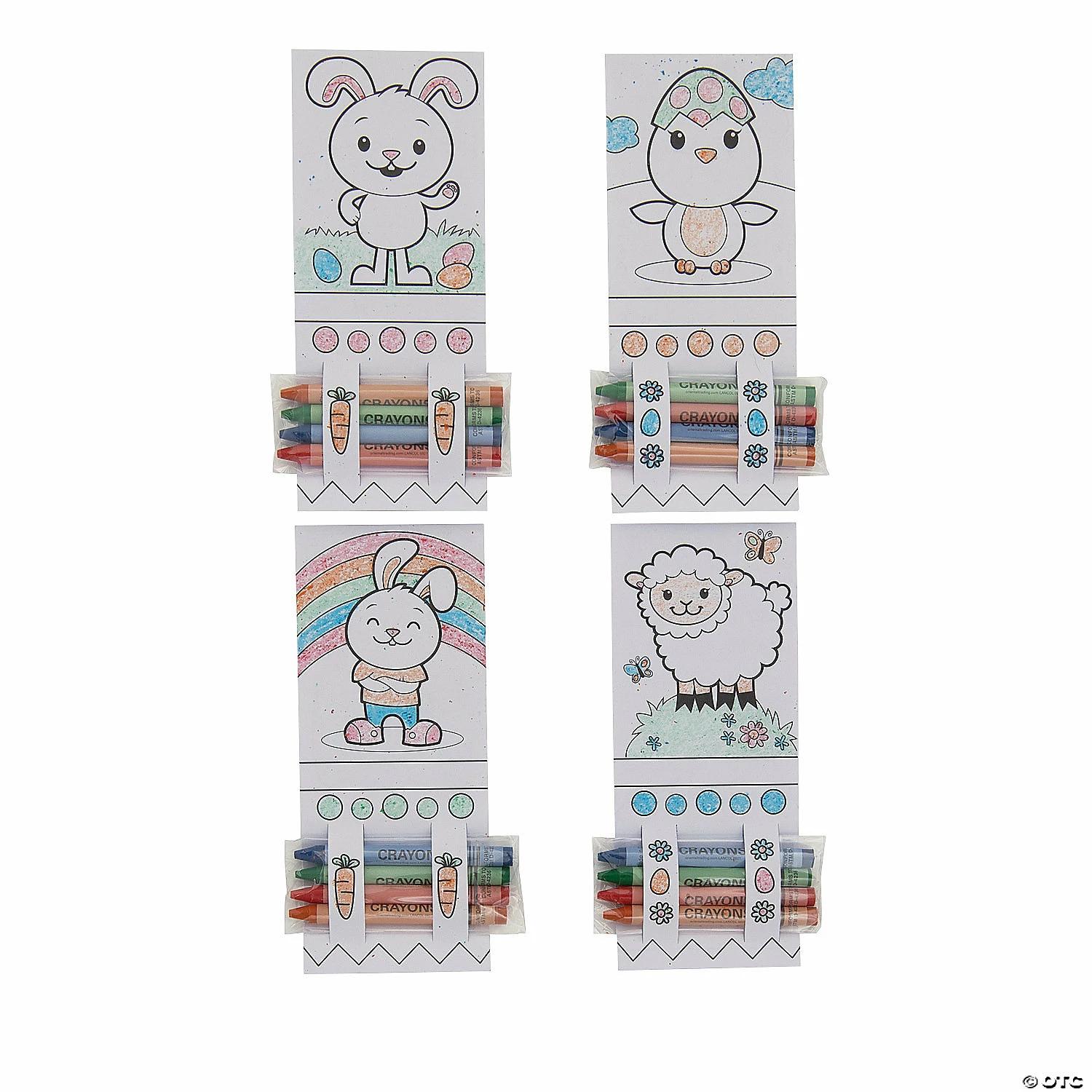 Deals ✔️ Color Your Own Easter Cards with Crayons – 24 Pc. ❤️ - Image 2