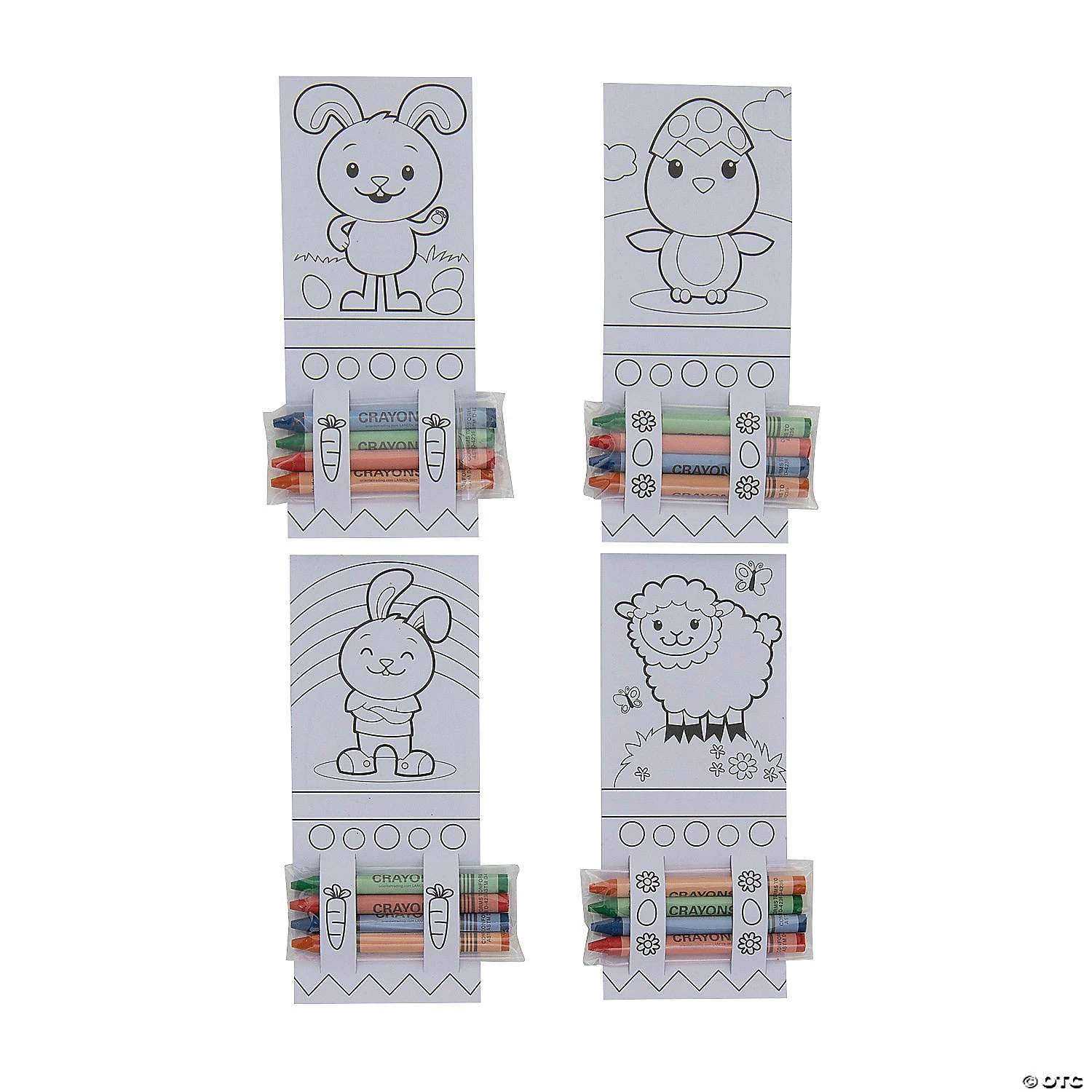 Deals ✔️ Color Your Own Easter Cards with Crayons – 24 Pc. ❤️