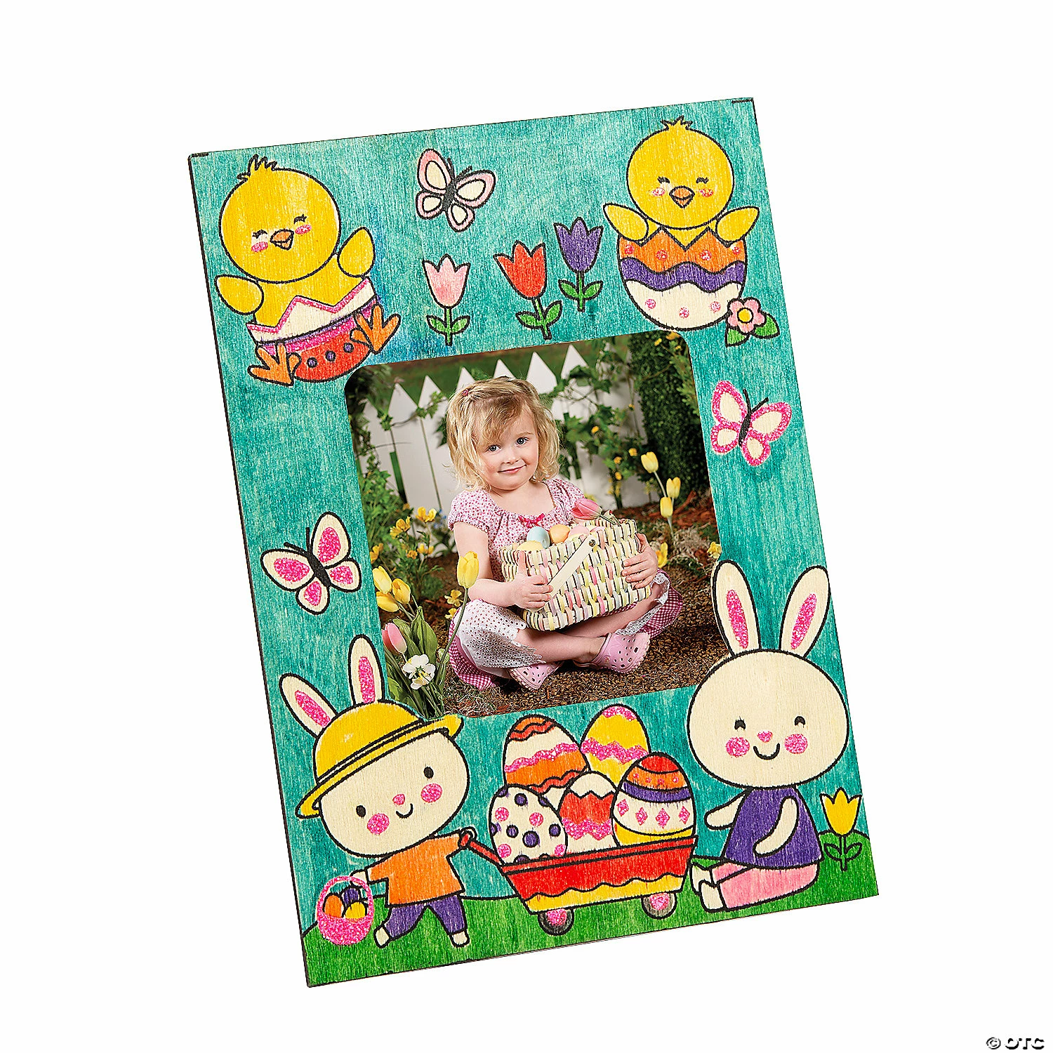 Brand new π Color Your Own Glitter Easter Picture Frames β 12 Pc. π― - Image 2