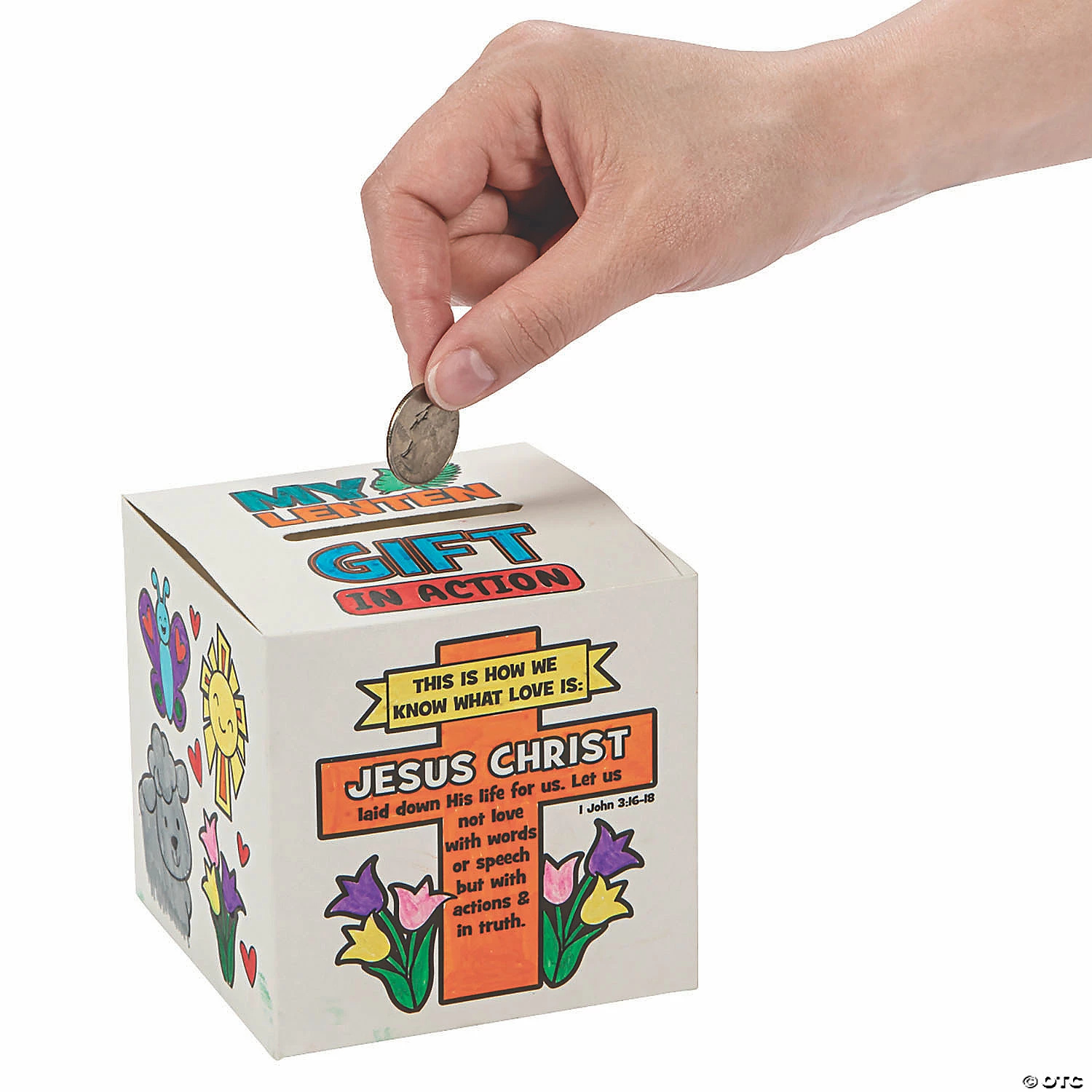 Deals 🤩 Color Your Own Lent Offering Boxes - 12 Pc. ❤️ - Image 4
