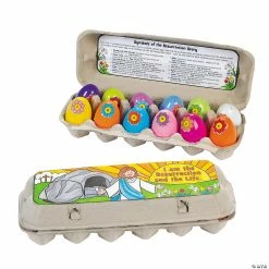 Wholesale ✨ Color Your Own Religious Easter Resurrection Story Egg Set 🔥