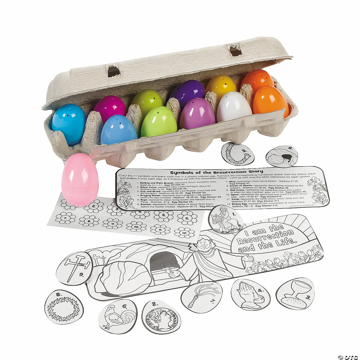Wholesale โจ Color Your Own Religious Easter Resurrection Story Egg Set ๐ฅ - Image 2