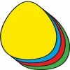 Cheap ❤️ Creative Shapes Etc. - Large Assorted Color Creative Foam Craft Cut-outs - Egg 😀