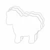 Buy 🧨 Creative Shapes Etc. - Sheep Foam Single Color Creative Cut-outs- 3” 🌟