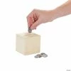 Best Sale 😍 DIY Unfinished Wood Block Bank - 12 Pc. ⌛