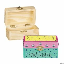 Best deal 🔔 DIY Unfinished Wood Hinged Boxes - 12 Pc. 😉