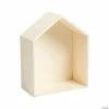 Budget ❤️ DIY Unfinished Wood House-Shaped Shadow Box 🛒