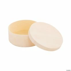 Deals π― DIY Unfinished Wood Round Boxes - 12 Pc. π₯