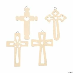 Brand new 💯 DIY Wood Wall Crosses - 12 Pc. ✨