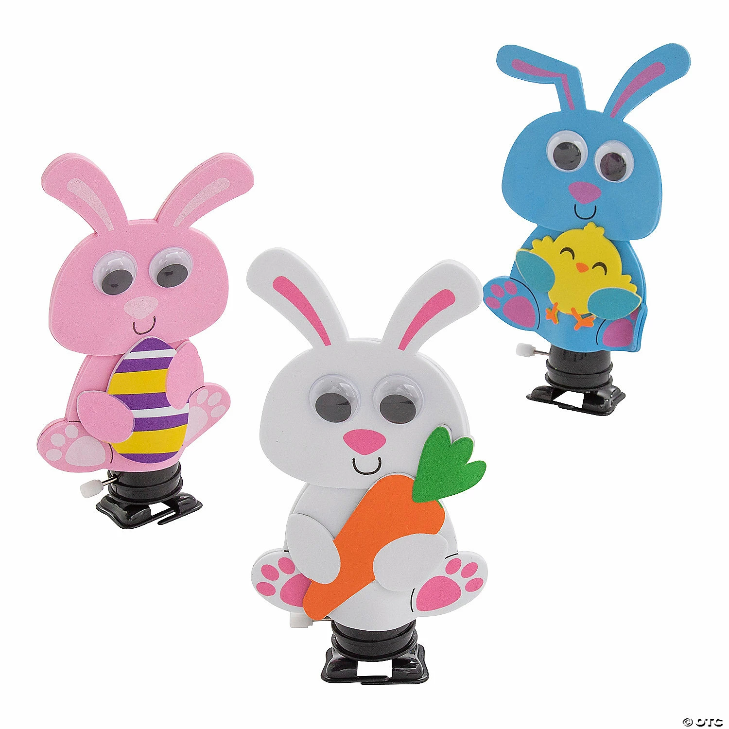 Hot Sale π₯° Easter Bunny Wind-Up Toy Craft Kit - Makes 12 βοΈ