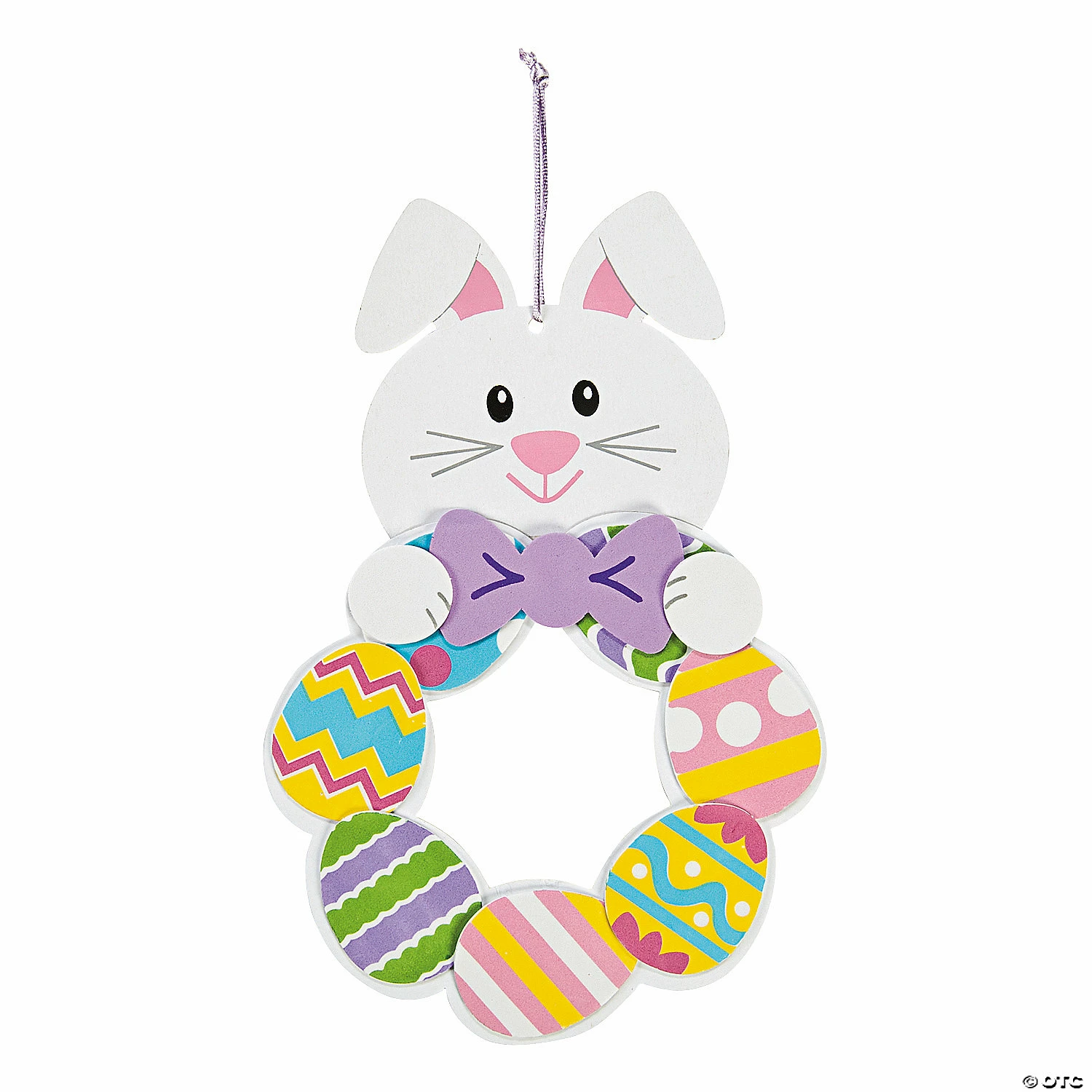 Brand new β Easter Bunny Wreath Craft Kit- Makes 12 π