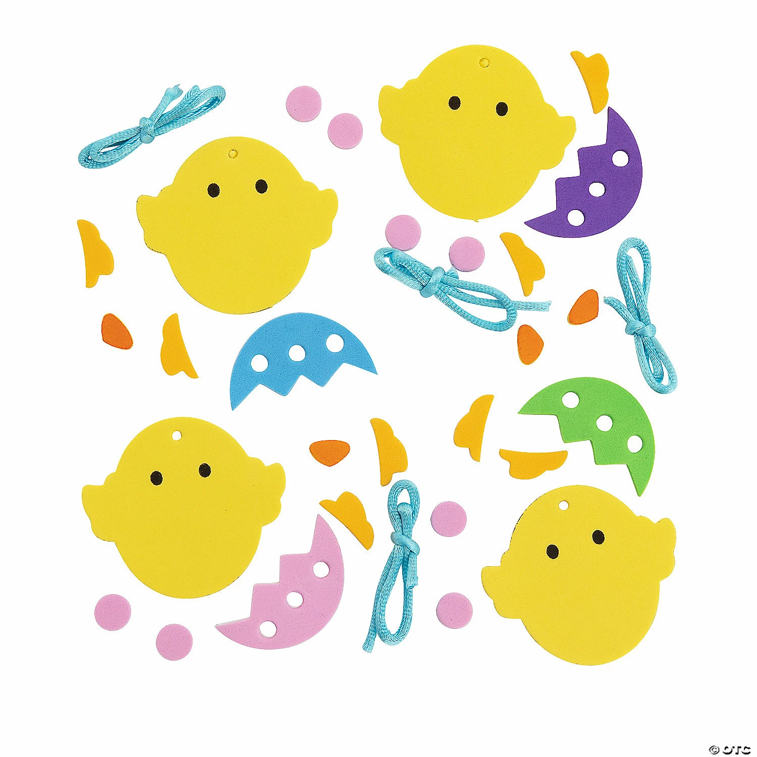 Coupon π Easter Chick Egg Filler Craft Kit - Makes 12 βοΈ - Image 2