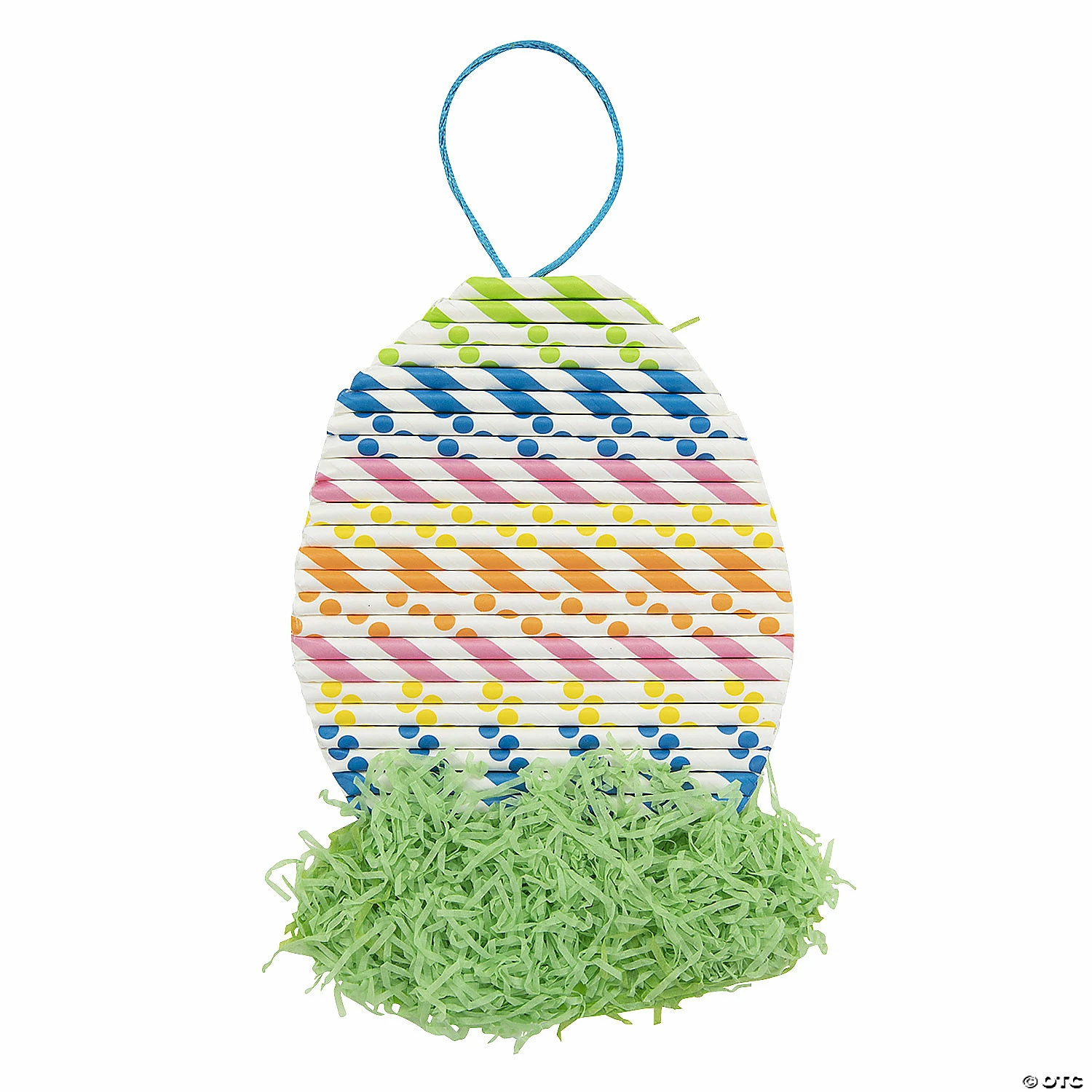 Outlet 🥰 Easter Egg Paper Straw Sign Craft Kit - Makes 6 🛒