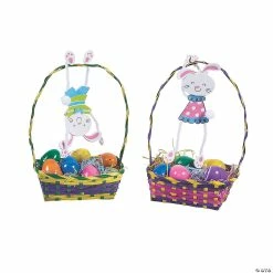 Best reviews of ⭐ Hanging Bunny Basket Decorating Craft Kit - Makes 12 💯