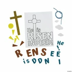 Flash Sale ⭐ He Is Risen Sign Craft Kit - Makes 12 ⌛