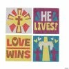 New ✨ He Lives Glitter Art Pictures - 12 Pc. 👍