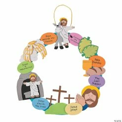 Outlet 👏 Holy Week Wreath Craft Kit- Makes 12 🧨