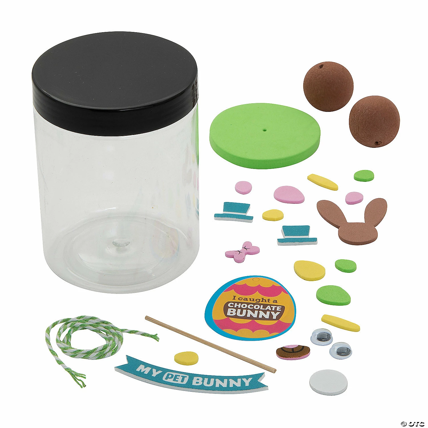 Best Pirce π I Caught a Chocolate Bunny Jar Craft Kit - Makes 6 π - Image 2