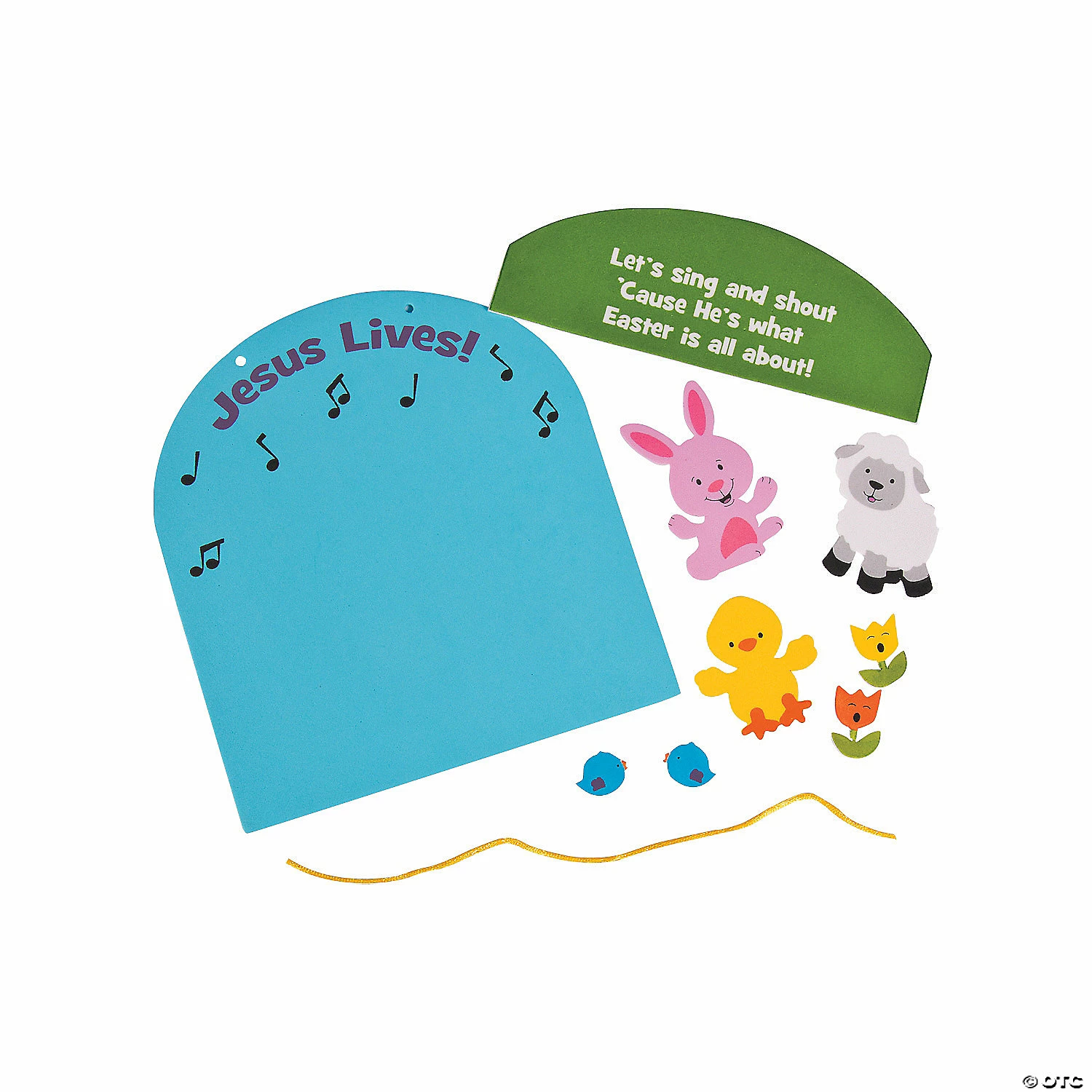 Cheap 🎁 Jesus Lives Sign Craft Kit- Makes 12 ✨ - Image 2