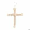 Cheapest ✔️ Macramé Cross Ornament Craft Kit - Makes 12 ⌛