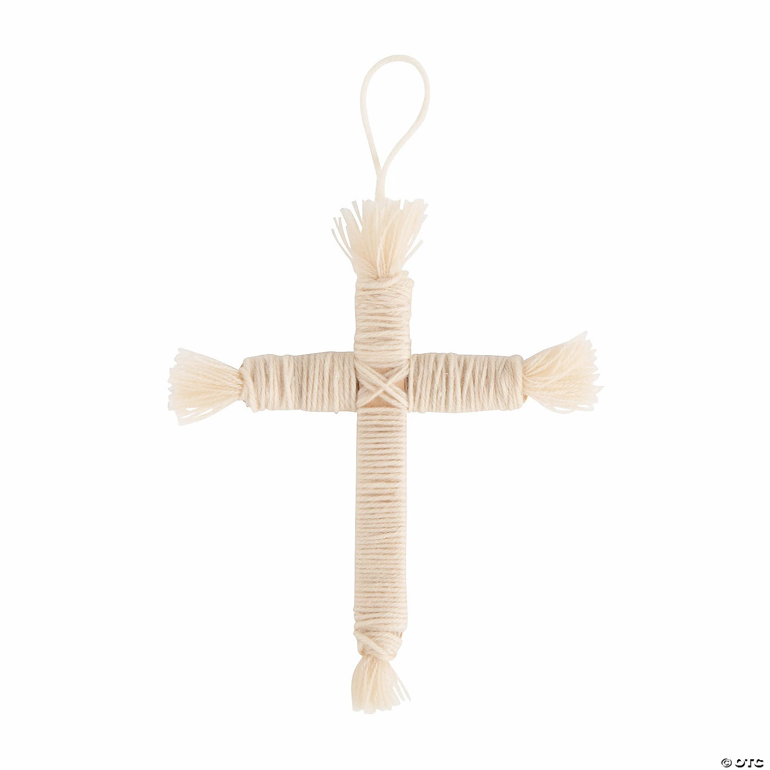 Cheapest ✔️ Macramé Cross Ornament Craft Kit - Makes 12 ⌛