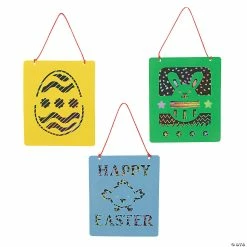Flash Sale ⭐ Magic Color Scratch Easter Suncatchers - 12 Pc. 🔔