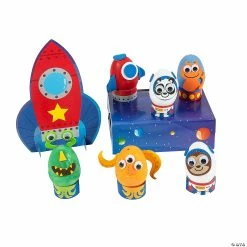 Cheapest 👏 Outer Space Scene Egg Decorating Craft Kit - Makes 1 🎉