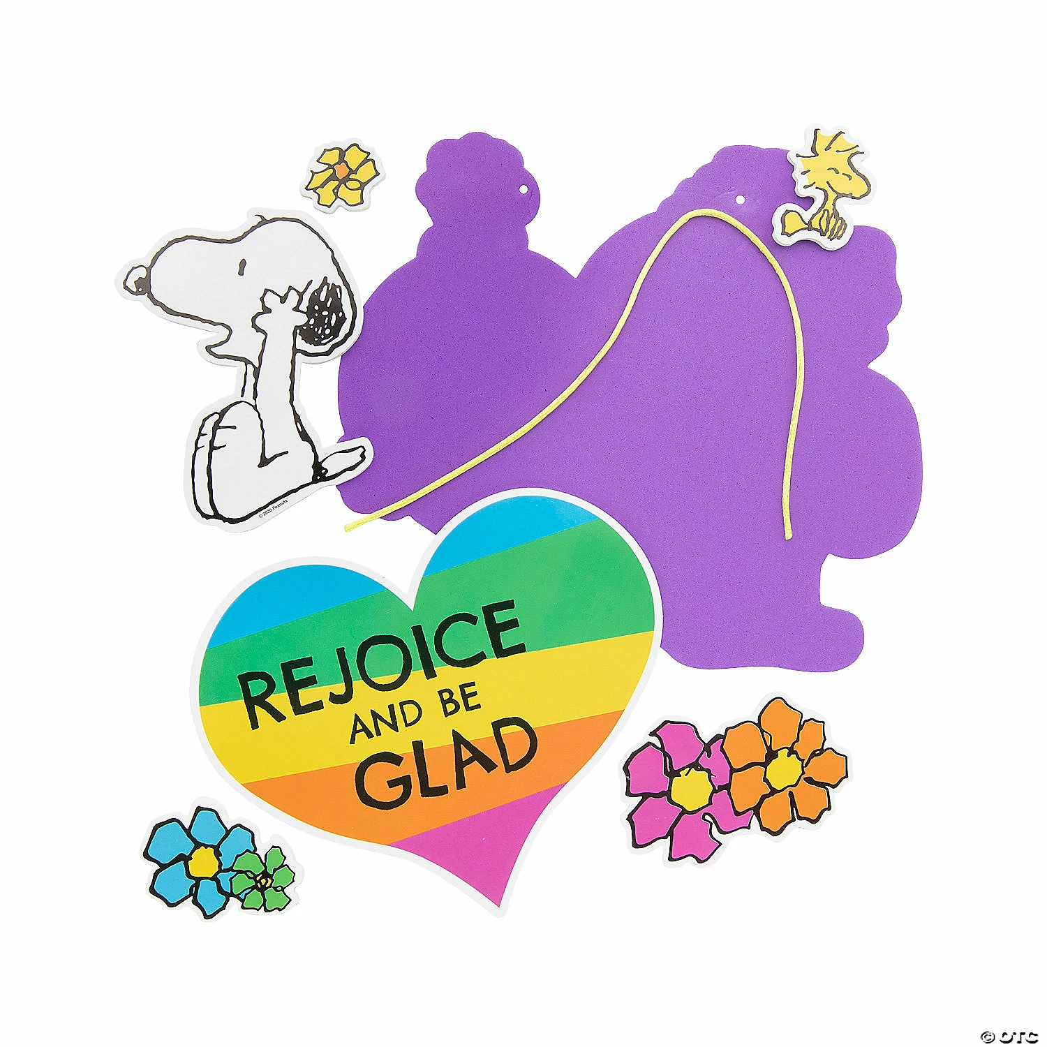 Wholesale 😉 Peanuts® Inspirational Easter Sign Craft Kit - Makes 12 🧨 - Image 2