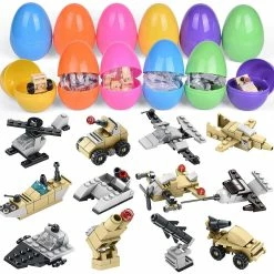 Best Sale 🔥 PopFun-Military Vehicles Building Blocks Easter Eggs ✨