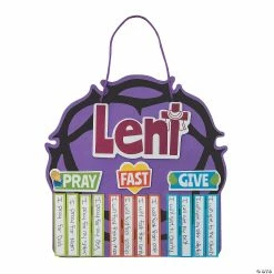 Outlet 👍 Pray, Fast, Give Lent Sign Craft Kit - Makes 12 💯