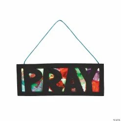 Cheapest ⌛ Pray Tissue Paper Sign Craft Kit - Makes 12 👏