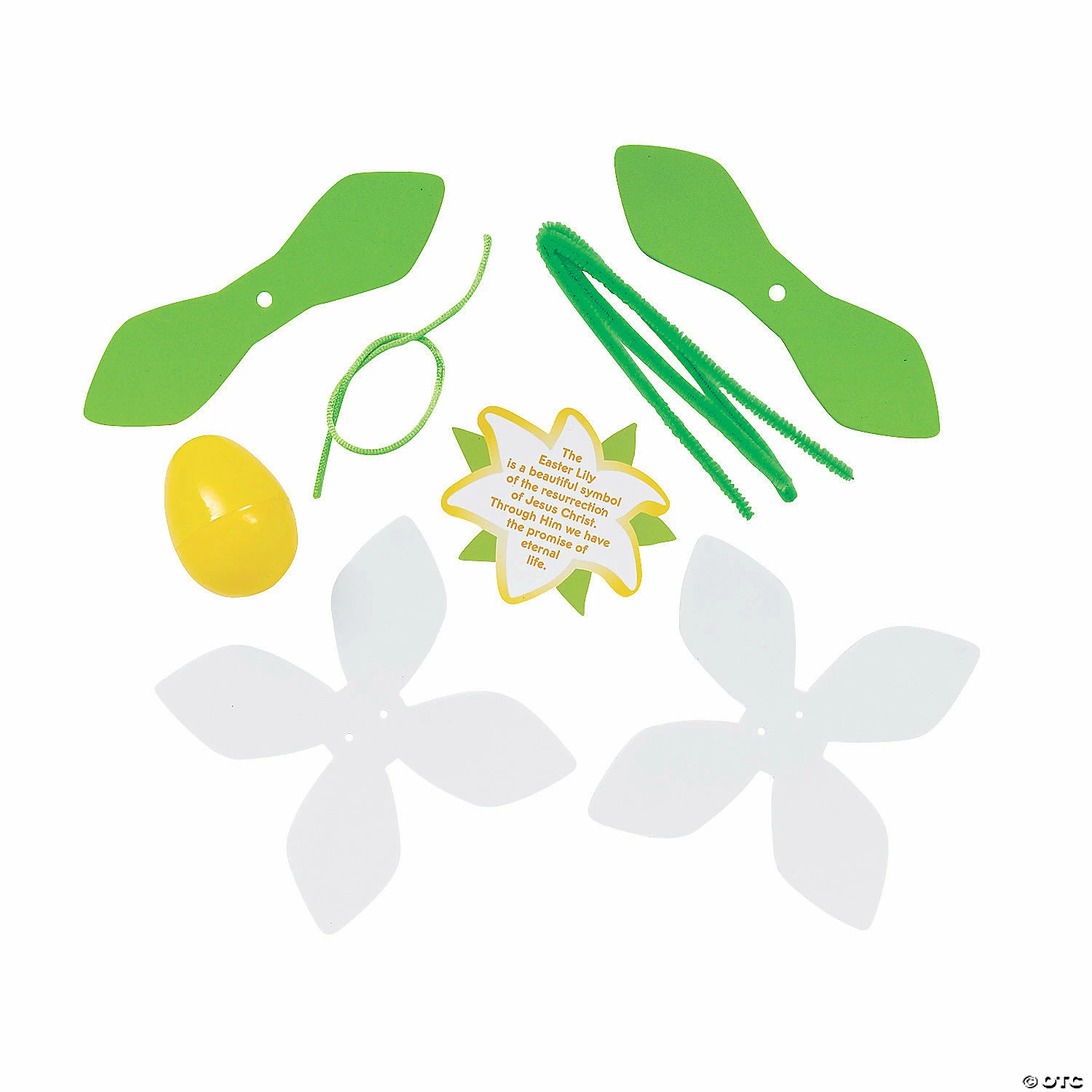 Coupon β¨ Religious Easter Lily with Card Craft Kit - Makes 12 π - Image 2