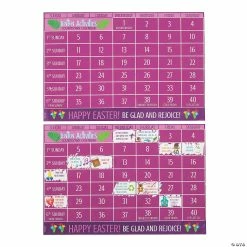 Flash Sale ❤️ Scratch ‘N Reveal Lent Calendars - 12 Pc. 🧨