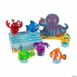 Outlet π Sea Creatures Scene Egg Decorating Craft Kit - Makes 1 β