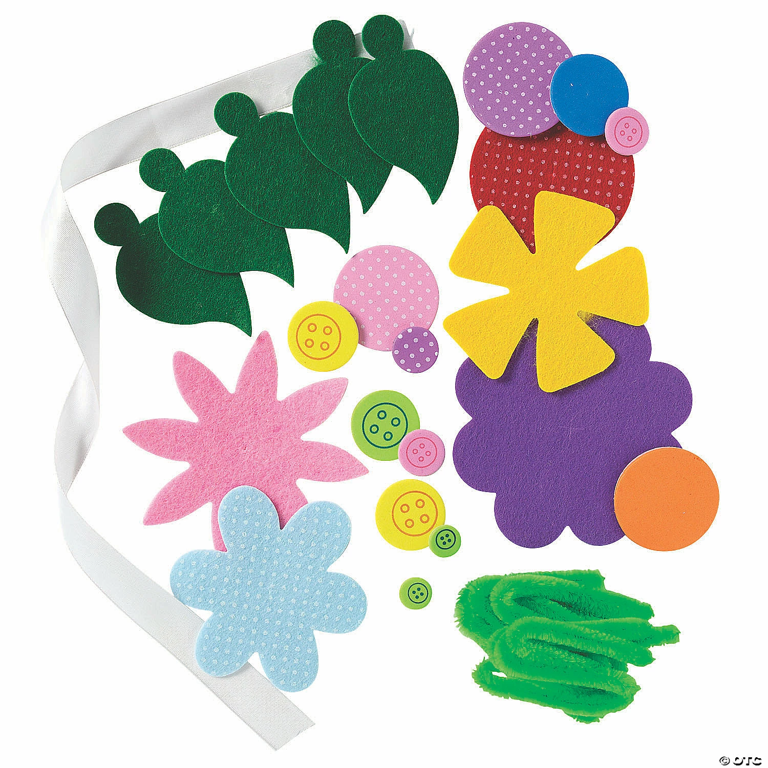 Best deal π Self-Adhesive Flower Bouquet Craft Kit - Makes 12 π - Image 2