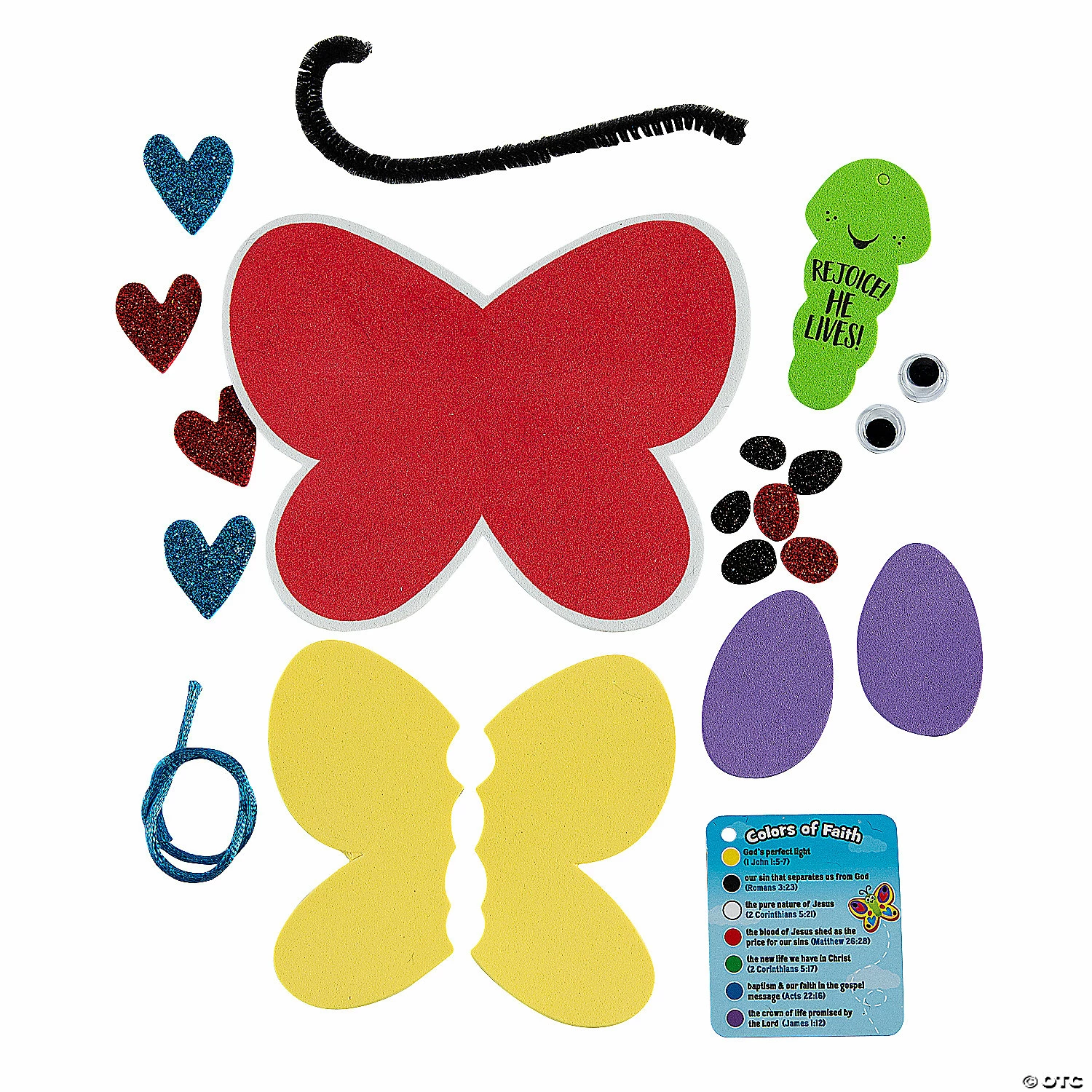 Coupon π― The Salvation Story Butterfly Bible Craft Kit - Makes 12 π - Image 3