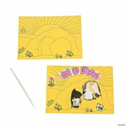 New 🔥 The Tomb Is Empty Scratch ’N Reveal Activities - 12 Pc. 🎉